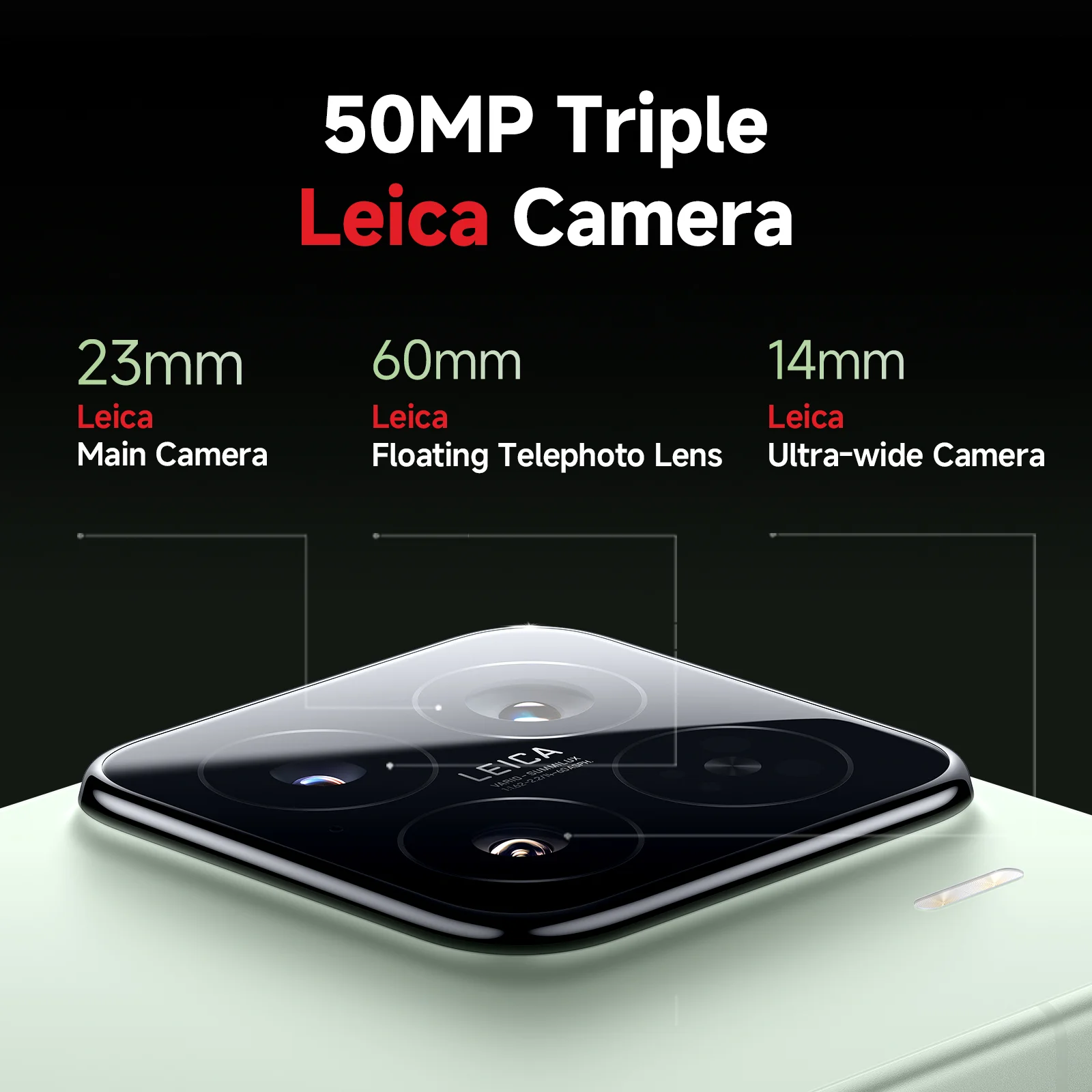 Xiaomi 15 triple camera, Xiaomi 15 in mint green, Xiaomi 15 vs 15 Ultra comparison